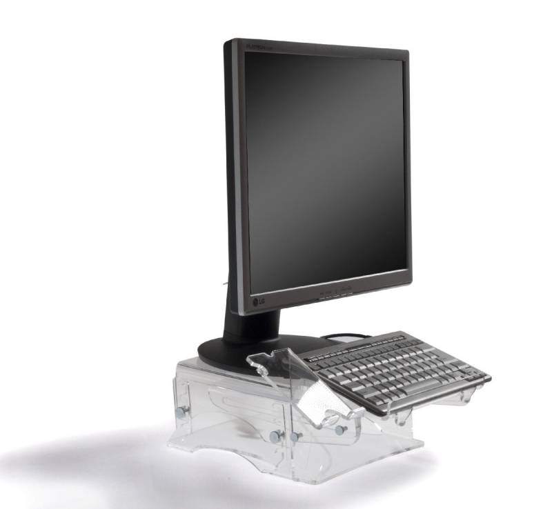 BAKKERELKHUIZEN Q-deskmanager 150 Monitorständer von BAKKERELKHUIZEN