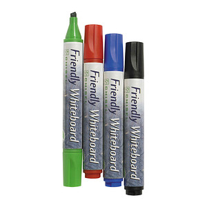 BALLOGRAF® Friendly Medium Whiteboard-Marker-Set farbsortiert 2,0 - 5,0 mm, 4 St. von BALLOGRAF®