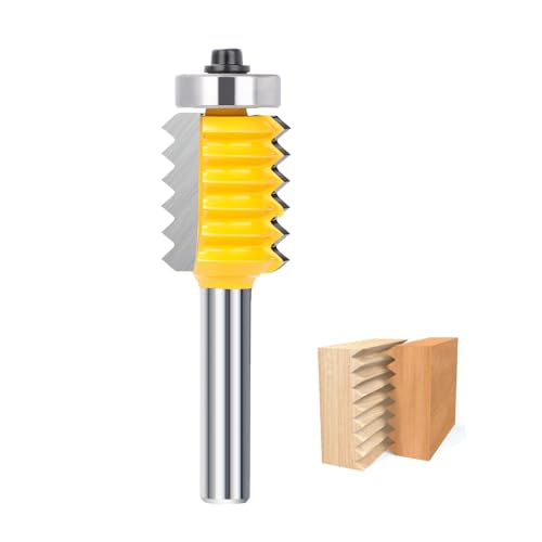 BALUGAEA 8mm Schaft Verleimfräser Oberfräse Hartmetall Fräser Holzfräser Mehrzahn Holzbearbeitungswerkzeug 8 x 24mm BALUGAEA 8mm Schaft Verleimfräser Oberfräse Hartmetall Fräser Holzfräser Mehrzahn Holzbearbeitungswerkzeug 8 x 24mm von BALUGAEA