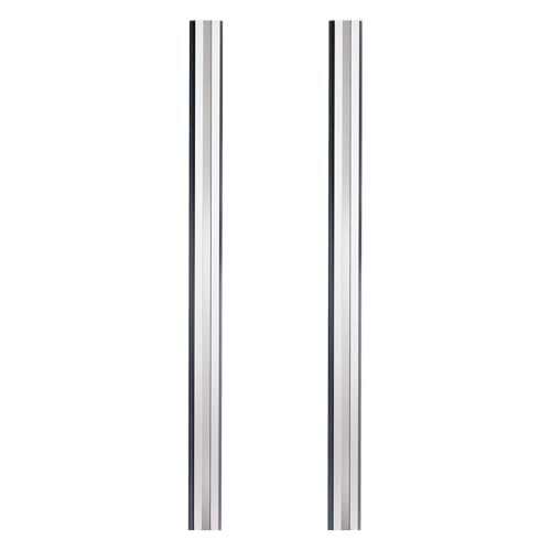 BALUGAEA HSS Hobelmesser 82 mm x 5,5mm Wendemesser 2 Stück Hobelmesser Set für Elektrohobel Holz Ersatzmesser Wendeklingen für Hobel, Handhobel Holzbearbeitungsmaschinen von BALUGAEA
