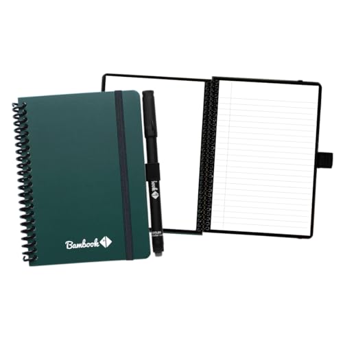 BAMBOOK Colourful Notebook - Forest - A6 - Blank & lined von BAMBOOK
