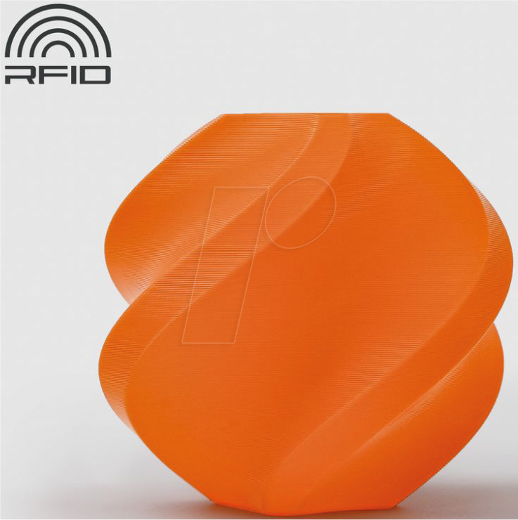 BL A00-A0-SPLFR - Filament, PLA Basic, Refill, Orange, 1,75 mm, 1 kg BL A00-A0-SPLFR - Filament, PLA Basic, Refill, Orange, 1,75 mm, 1 kg von BAMBU LAB