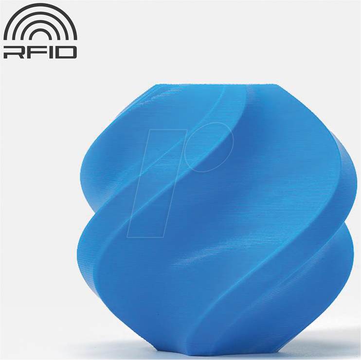 BL A00-B8-SPL - Filament, PLA Basic, Cyan, 1,75 mm, 1 kg BL A00-B8-SPL - Filament, PLA Basic, Cyan, 1,75 mm, 1 kg von BAMBU LAB