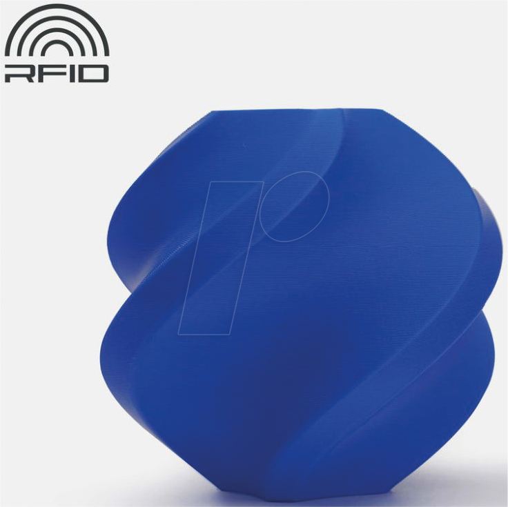 BL A00-B9-SPLFR - Filament, PLA Basic, Refill, Blau, 1,75 mm, 1 kg von BAMBU LAB