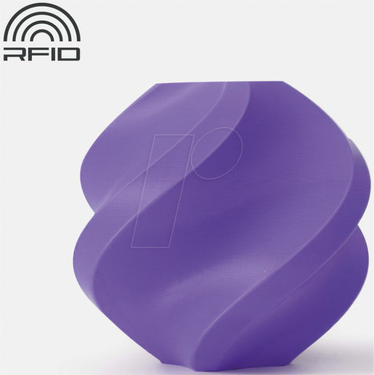 BL A00-P5-SPLFR - Filament, PLA Basic, Refill, Violett, 1,75 mm, 1 kg von BAMBU LAB