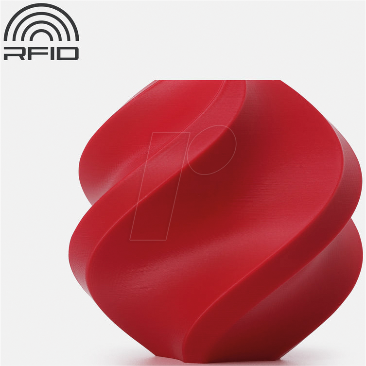 BL A00-R2-SPLFR - Filament, PLA Basic, Refill, Maroonrot, 1,75 mm, 1 kg von BAMBU LAB