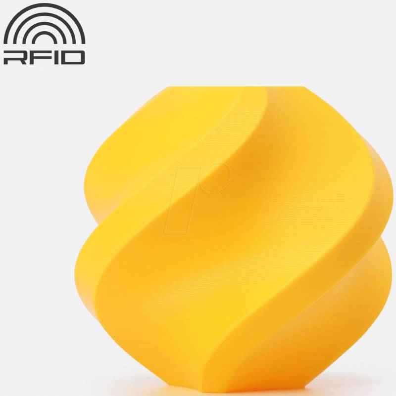 BL A00-Y2-SPL - Filament, PLA Basic, Sonnenblumengelb, 1,75 mm, 1 kg von BAMBU LAB