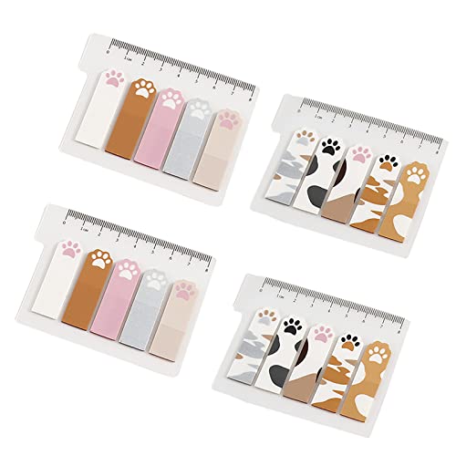 400 Stück Haftnotizen, Klebezettel Klein, Sticky Notes Niedliche Katzenpfoten Notizzettel Personalisierte Indexaufkleber für Studenten, Büro, Haftnotizen Transparent Lustig Sauber Entfernbar 400 Stück Haftnotizen, Klebezettel Klein, Sticky Notes Niedliche Katzenpfoten Notizzettel Personalisierte Indexaufkleber für Studenten, Büro, Haftnotizen Transparent Lustig Sauber Entfernbar von BAMINX