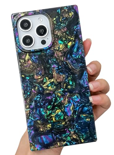 BANAILOA Schutzhülle für iPhone 16 Pro Max, rechteckig, für Damen, luxuriös, funkelnd, bunt, weich, schlank, mädchenhaft, entworfen für Phone 16 Pro Max – 17 cm (6,7 Zoll), schwarze Hülle von BANAILOA