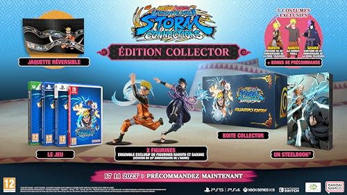 BANDAI NAMCO Entertainment Naruto X Boruto Ultimate Ninja Storm Connections, Collector's Edition COLLECTIONNEURS von BANDAI