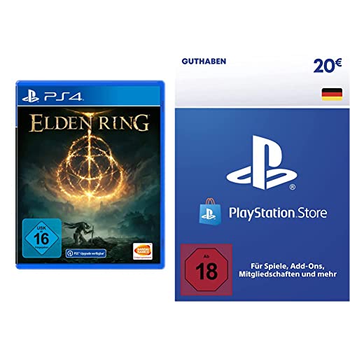 ELDEN RING - Standard Edition [PlayStation 4] + PSN Guthaben | 20 EUR | deutsches Konto | PS5/PS4 Download Code von BANDAI NAMCO Entertainment Germany