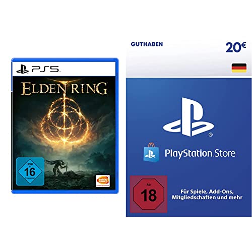 ELDEN RING - Standard Edition [PlayStation 5] + PSN Guthaben | 20 EUR | deutsches Konto | PS5/PS4 Download Code von BANDAI NAMCO Entertainment Germany