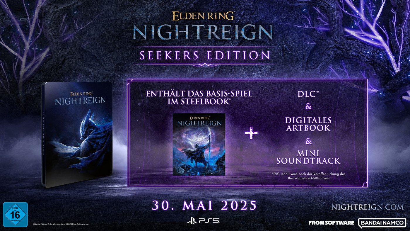 Elden Ring Nightreign Seekers Edition PlayStation 5 von BANDAI NAMCO