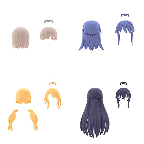 BANDAI 30MS - Option Hair Style Parts Vol.8 Alle 4 Typen - Modellbausatz BANDAI 30MS - Option Hair Style Parts Vol.8 Alle 4 Typen - Modellbausatz von BANDAI SPIRITS
