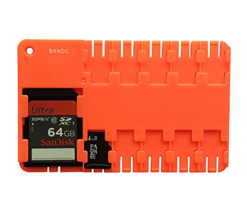 BANDC Kartenhalter für Micro-SD-/SDHC-/SDXC-Karten von BANDC