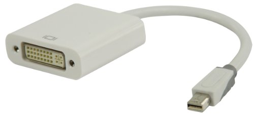 Bandridge bbm37750 W02 – Kabel Interface/Gender Adapter (Mini DisplayPort, DVI, Weiß, männlich/weiblich, Gold, Blister) von BANDRIDGE