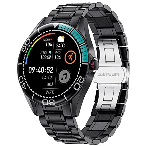Smartwatch Herren 1.32'' Touchscreen Smartwatch Mit Telefonfunktion Fitnessuhr Viele Sportmodi/ Schlafmonitor/ IP67 Wasserdicht, Militär Smart Watch Kompatibel Mit iOS Android 360mAh Batterie 2024 Smartwatch Herren 1.32'' Touchscreen Smartwatch Mit Telefonfunktion Fitnessuhr Viele Sportmodi/ Schlafmonitor/ IP67 Wasserdicht, Militär Smart Watch Kompatibel Mit iOS Android 360mAh Batterie 2024 von BANGWEI