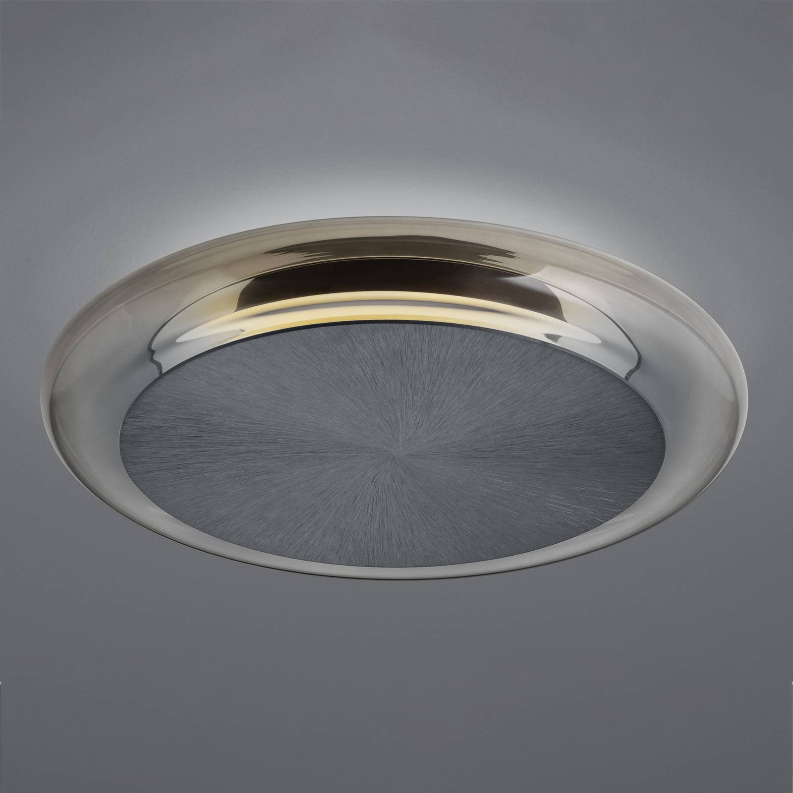 BANKAMP Cloud LED-Deckenlampe, dimmbar, anthrazit BANKAMP Cloud LED-Deckenlampe, dimmbar, anthrazit von BANKAMP