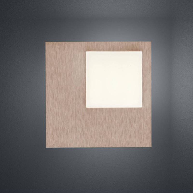 BANKAMP Cube LED-Deckenleuchte 8W, roségold von BANKAMP