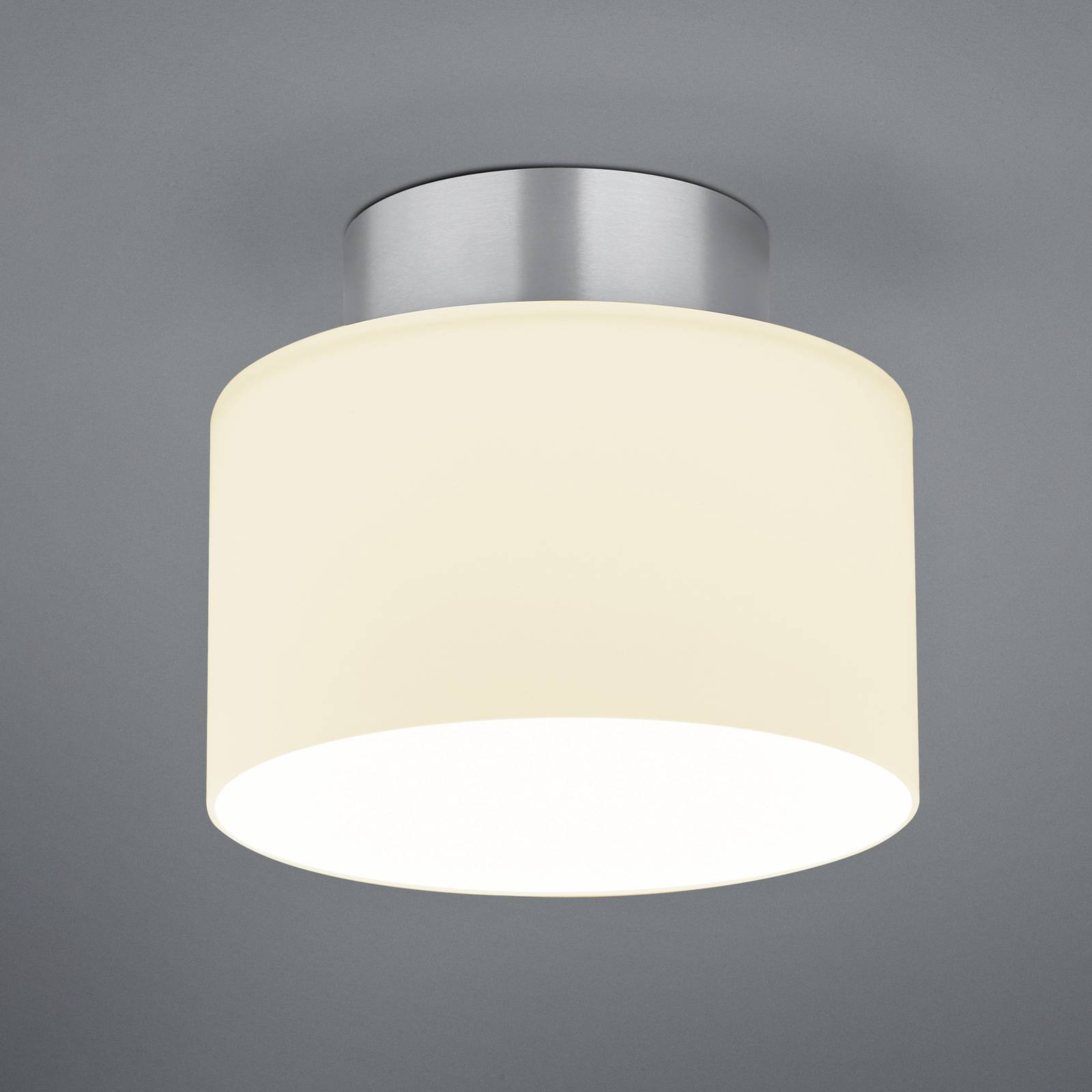 BANKAMP Grand Opal Deckenleuchte aluminium Ø 20 cm BANKAMP Grand Opal Deckenleuchte aluminium Ø 20 cm von BANKAMP