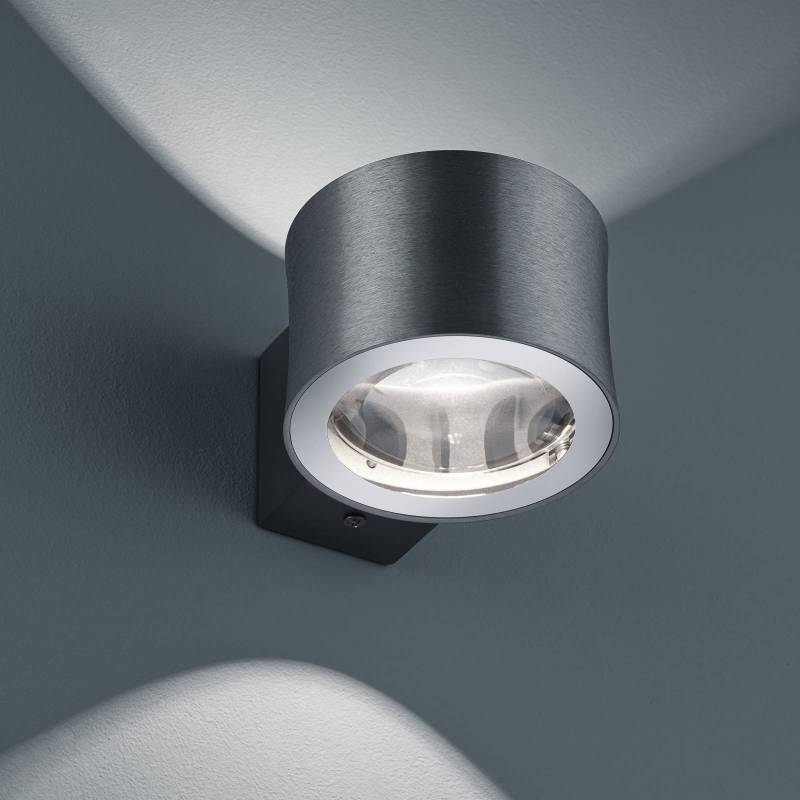 BANKAMP Impulse LED-Wandleuchte anthrazit von BANKAMP