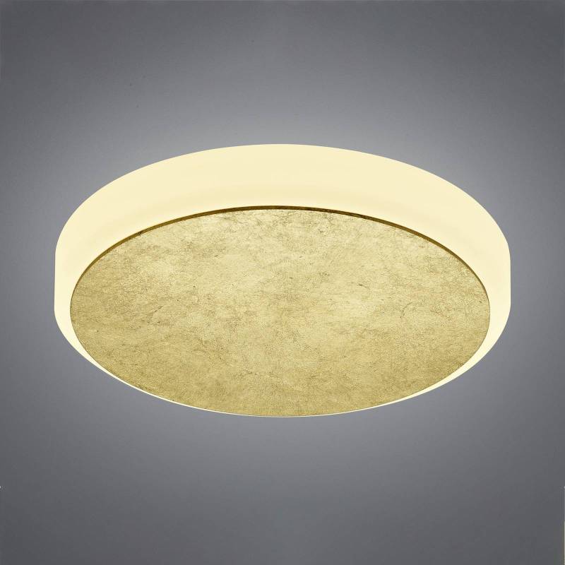 BANKAMP Luce elevata Button Wand blattgoldoptik von BANKAMP
