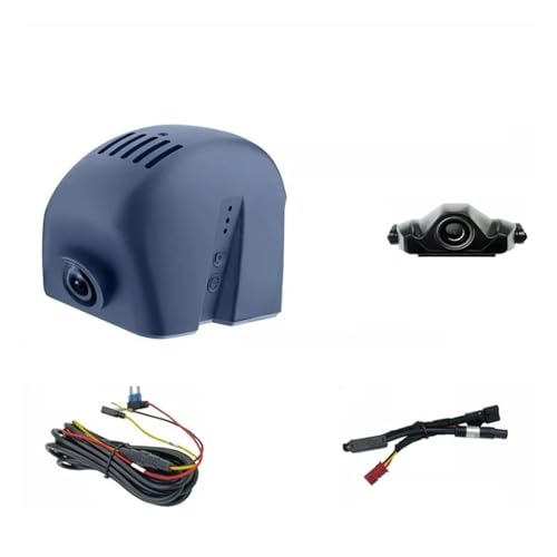 BANMW Autokamera-Recorder, Dashcam, Auto-DVR-Aufnahmegeräte, kompatibel mit Audi A1 A3 A4 A5 A6 A7 A8 Q3 Q5 Q7 TT 2004–2018, 4K Dashcam(4K Two Cameras,128G) von BANMW