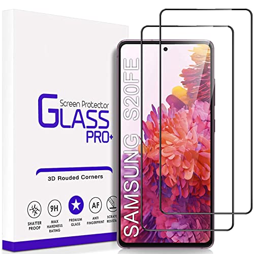 2 Stück, Schutzfolie Panzerfolie für Samsung Galaxy S20 FE, 9H Härte, HD Displayschutzfolie, 0.33mm Ultra-klar, Gehärtetes Glas Displayschutzfolie von BANOCEM