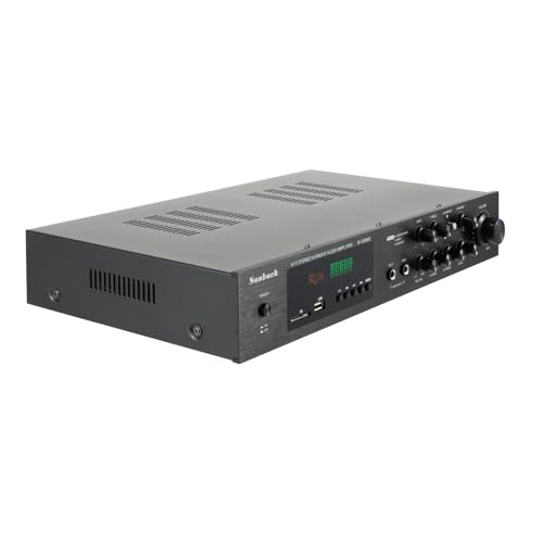 BAOCHADA HiFi VerstäRker 5 Kanal Digital Fm USB Stereo Amplifier VollverstäRker 600W mit Bluetooth 5.0 Audio Receiver FüR HiFi, Heimkino Oder Kleine Pa Und Karaoke Leistungsverstärker von BAOCHADA