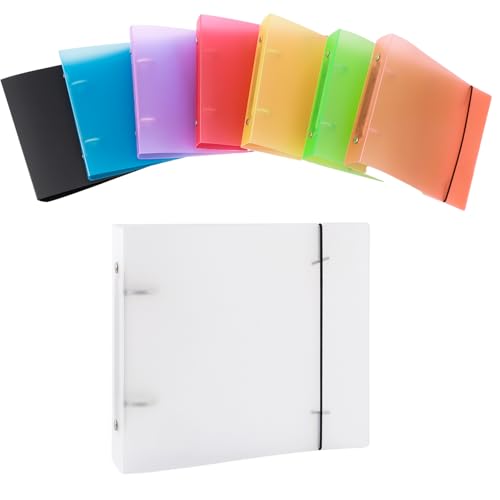 BAOFALI 8 Stück/SetOrdner, Schablonen-Aufbewahrungsordner, sauberes, transparentes weiches PVC, für nachfüllbare 15,2 x 15,2 cm große Notizbuchtaschen, Karton, Abstand zwischen den Ordnern, Organizer BAOFALI 8 Stück/SetOrdner, Schablonen-Aufbewahrungsordner, sauberes, transparentes weiches PVC, für nachfüllbare 15,2 x 15,2 cm große Notizbuchtaschen, Karton, Abstand zwischen den Ordnern, Organizer von BAOFALI
