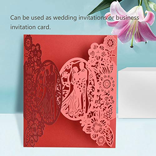 BAOFUYA 10pcs Cut Hochzeitseinladungskarten, Europäische Geschnitzte Personalisierte Geschäftseinladungen mit Leeren Innenblättern, Exquisites Design für Unvergessliche Erinnerungen, Premium, Premium BAOFUYA 10pcs Cut Hochzeitseinladungskarten, Europäische Geschnitzte Personalisierte Geschäftseinladungen mit Leeren Innenblättern, Exquisites Design für Unvergessliche Erinnerungen, Premium, Premium von BAOFUYA
