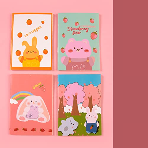 BAOFUYA 4PCS Cute Notepads Journal Diary Memo -Planer mit 32 Seiten, Hergestellt aus Premium -Papierqualität, Sicher für und Erwachsene, Abwechslungsreiche Stile, Langlebige Konstruktion, Ideal für BAOFUYA 4PCS Cute Notepads Journal Diary Memo -Planer mit 32 Seiten, Hergestellt aus Premium -Papierqualität, Sicher für und Erwachsene, Abwechslungsreiche Stile, Langlebige Konstruktion, Ideal für von BAOFUYA