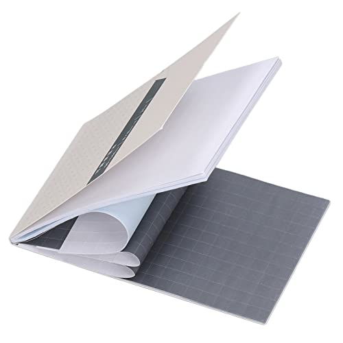 BAOFUYA 8 -mm -Abstandsgradienten in den Seiten Notizblock, Abnehmbares Klebstoffpapier für Schreiben, Lernen, Büro, Erfüllen Sie Ihre Schreibbedürfnisse (Graphitblau) von BAOFUYA