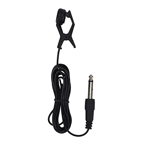 BAOFUYA Kondensator -Mikrofon -Clamp/Holder auf E Gitarren Tuner Mikrofon, Instrumenten Pickup Weitanwendung, 6,2 mm Schnittstelle mit Langem Kabel, Guter Reduktionseffekt, Vokal Pickup für BAOFUYA Kondensator -Mikrofon -Clamp/Holder auf E Gitarren Tuner Mikrofon, Instrumenten Pickup Weitanwendung, 6,2 mm Schnittstelle mit Langem Kabel, Guter Reduktionseffekt, Vokal Pickup für von BAOFUYA