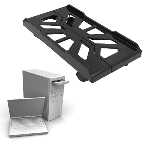 BAOFUYA PC -Bodenwagen Computer Riser, Verbesserte Belüftung Easy Mobility Penctable Größe Unter Dem Schreibtisch CPU -Halter mit 4 Rädern für Bürospieler BAOFUYA PC -Bodenwagen Computer Riser, Verbesserte Belüftung Easy Mobility Penctable Größe Unter Dem Schreibtisch CPU -Halter mit 4 Rädern für Bürospieler von BAOFUYA