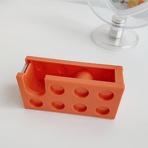 Entzückendes Bausteindesign, Mini-Klebebandspender mit Einfachem und Genauem Schneiden, Tragbarer und Praktischer Bandhalter für Schule, Büro, Studienraum, Bestehend aus Packresistenten PP Entzückendes Bausteindesign, Mini-Klebebandspender mit Einfachem und Genauem Schneiden, Tragbarer und Praktischer Bandhalter für Schule, Büro, Studienraum, Bestehend aus Packresistenten PP von BAOFUYA
