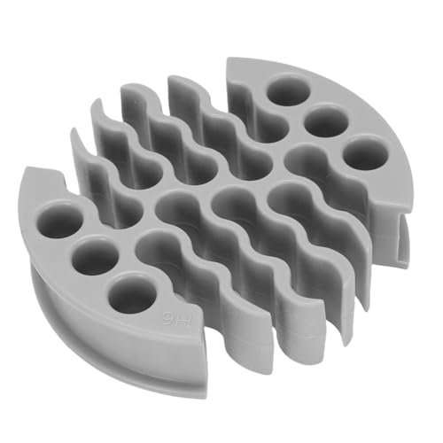Kabelorganisator, 30 Loch Kammkabel Organizer Elektronische Lieferungen für das Kabelkabelmanagement (Gray) von BAOFUYA