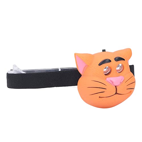 Kids -Scheinwerfer, Katzenform -LED Scheinwerfer mit 2 Modi, Leichte Taschenlampen Im Freien Einfach zu Bedienen, Geeignet für das Nachtlauf, mit Tierischer Formscheinlicht von BAOFUYA
