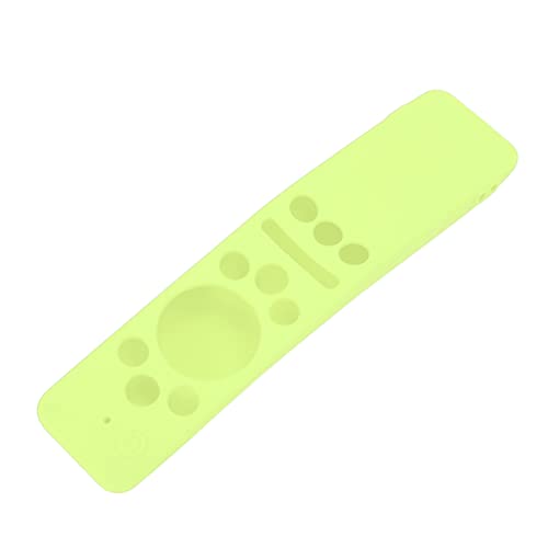 Silikon-Schutzhülle für TV-Fernbedienung, Schockdes, Gleitendes Seil, Präzise Ausschnitte, Einfache Installation-geeignet für -01310A (Leuchtendes Grün) von BAOFUYA