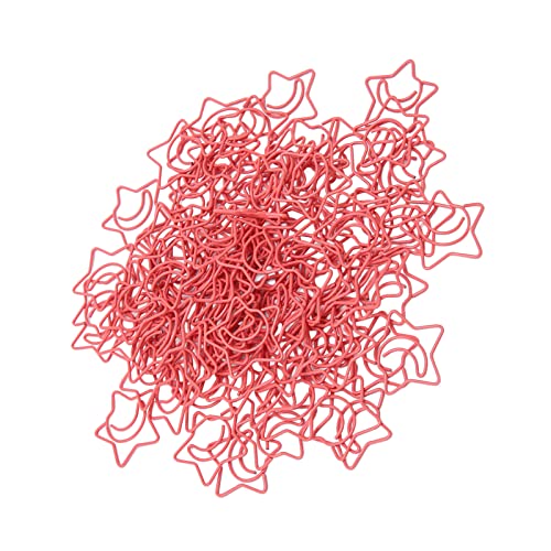Star Moon Paper Clips, Elegantes Erscheinungsbild, Kompakt und Tragbar, Praktisch und Zuverlässig, Effizientes Unternehmen mit Paperclipclamp, der Häufig für die Klassifizierung der Dokumente Star Moon Paper Clips, Elegantes Erscheinungsbild, Kompakt und Tragbar, Praktisch und Zuverlässig, Effizientes Unternehmen mit Paperclipclamp, der Häufig für die Klassifizierung der Dokumente von BAOFUYA