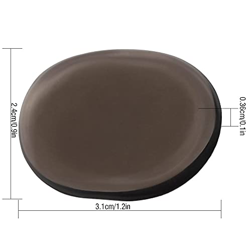 Trommeltransparente Schalldämpfer, 6pcs Trommeldämpfer Gel-Pads, Transparentes Gel Drum Kit Snare Drum Silencing Pad Paste, Kieselgel Drum-Schalldämpfer Zur Beseitigung von Oberton mit Giftigfrei von BAOFUYA