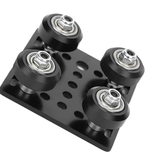 V Typ mit Stiftplatte Schwarz, Aluminiumlegierung Kunststoff, für 3D -Druck, Einfache Installation, Langlebige, Ausgezeichnete Verarbeitung, Sicheres und Kompaktes Design von BAOFUYA