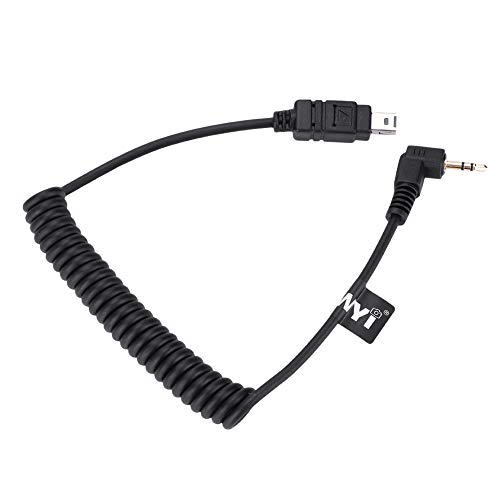 Verschlusskabel, Vibrationsfrei, 50 cm Dehnbarer Länge, Längerer Steuerabstand für 7100, D7200, D7000, D5100, D5000, D3200, D3100, D90, DF, D750, D610, D600, D7000, D750, D610, D600, (2,5 Verschlusskabel, Vibrationsfrei, 50 cm Dehnbarer Länge, Längerer Steuerabstand für 7100, D7200, D7000, D5100, D5000, D3200, D3100, D90, DF, D750, D610, D600, D7000, D750, D610, D600, (2,5 von BAOFUYA