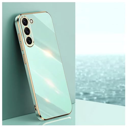 BAOJAY Hülle für Samsung Galaxy A30S / A50S /A50,Premium Qualität Ultradünn Weiche Galvanisieren von TPU Handyhülle,Silikon TPU Schock-Absorption Schutzhülle Case-Grün von BAOJAY