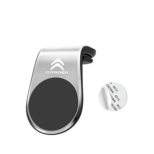 BAONITOU Handyhalterung Auto für Citroen Ds7 DS 7 Crossback 2018 2020 2021 2022 2023 2024, Magnethalter Handy Drehbare Lüftungs-KFZ Halterung Handyhalter mit Starken Magneten,Silver BAONITOU Handyhalterung Auto für Citroen Ds7 DS 7 Crossback 2018 2020 2021 2022 2023 2024, Magnethalter Handy Drehbare Lüftungs-KFZ Halterung Handyhalter mit Starken Magneten,Silver von BAONITOU