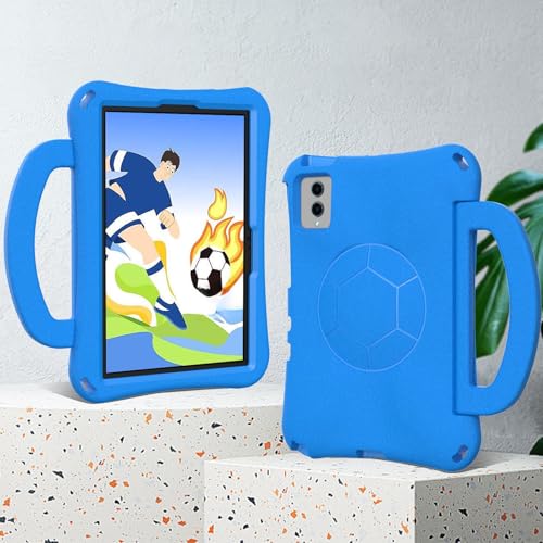Multi-Viewing Stand Folio Case Cover Kinderhülle kompatibel mit Samsung Galaxy Tab S9/S9 FE 5G (SM-X510/SM-X710/SM-X716B, langlebige, leichte, kinderfreundliche, stoßfeste EVA-Schutzhülle mit Griffstä Multi-Viewing Stand Folio Case Cover Kinderhülle kompatibel mit Samsung Galaxy Tab S9/S9 FE 5G (SM-X510/SM-X710/SM-X716B, langlebige, leichte, kinderfreundliche, stoßfeste EVA-Schutzhülle mit Griffstä von BAOPENB