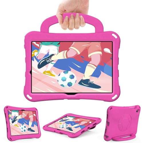 Multi-Viewing Stand Folio Case Cover Kompatibel mit Samsung Galaxy Tab A8 10,5 Zoll 2022/2021 (SM-X207/X200/X205) Hülle, stoßfeste, kinderfreundliche Abdeckung mit Griff, Standfunktion, Hülle Compatib von BAOPENB