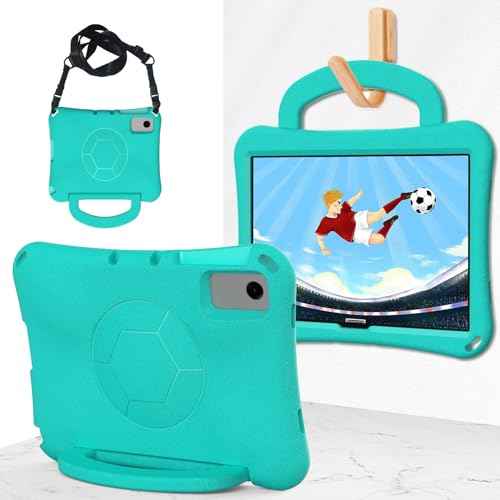 Multi-Viewing Stand Folio Case Cover Kompatibel mit Samsung Galaxy Tab A9 Plus (2023) SM-X210/216B Tablet-Hülle, leichte, stoßfeste, kinderfreundliche Abdeckung mit Griff, Standfunktion, Hülle Compati von BAOPENB