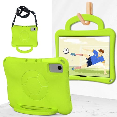 Multi-Viewing Stand Folio Case Cover Kompatibel mit Samsung Galaxy Tab A9 Plus (2023) SM-X210/216B Tablet-Hülle, leichte, stoßfeste, kinderfreundliche Abdeckung mit Griff, Standfunktion, Hülle Compati von BAOPENB