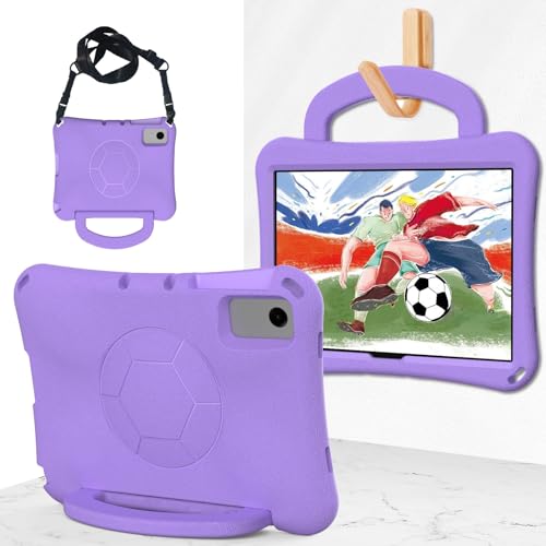 Multi-Viewing Stand Folio Case Cover Kompatibel mit Samsung Galaxy Tab A9 Plus (2023) SM-X210/216B Tablet-Hülle, leichte, stoßfeste, kinderfreundliche Abdeckung mit Griff, Standfunktion, Hülle Compati von BAOPENB